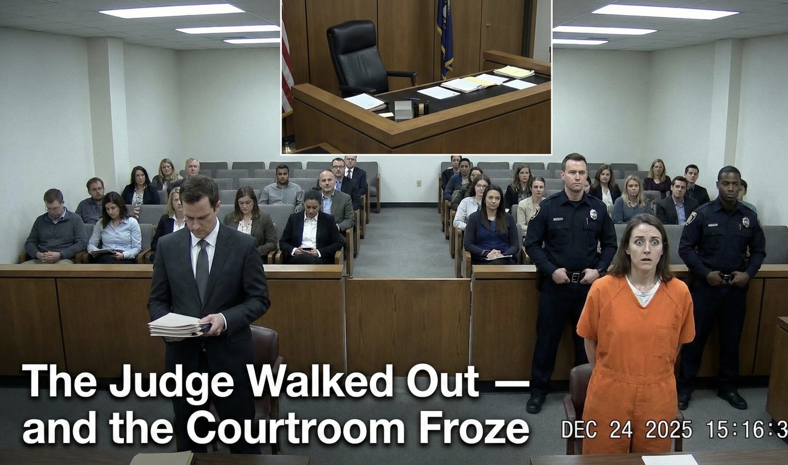 Judge Walk Off The Judge Walked Out — and the Courtroom Froze - Vastaratech